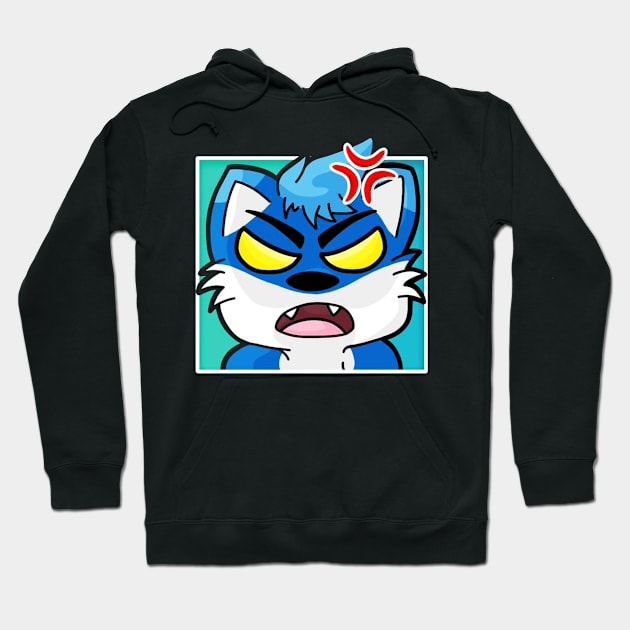 My wolf rage twitch emote Hoodie by szymonnowotny8